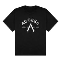 Access "A" Black Tee